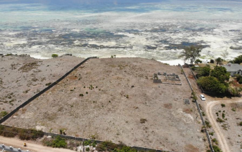 Beach cliff plot for sale at Makunduchi Zanzibar