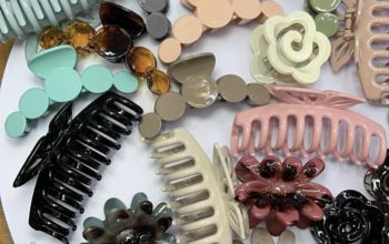 Claw hairclips za watoto wakike